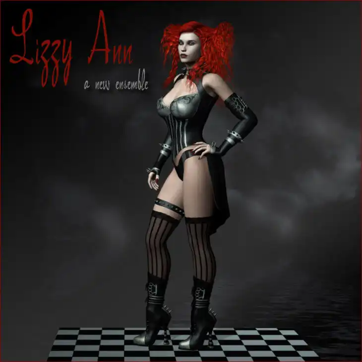 Lizzy Ann Clothing V4 / A4_DAZ3DDL