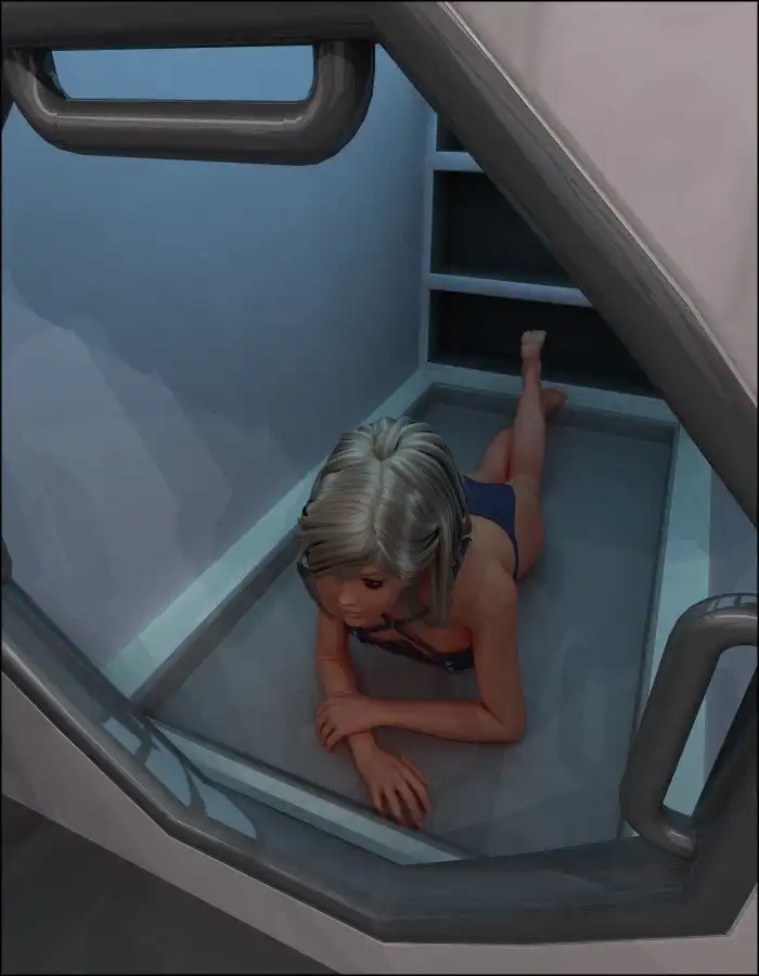 Lunar Science Station: V4 Sleep Tube Poses_DAZ3DDL