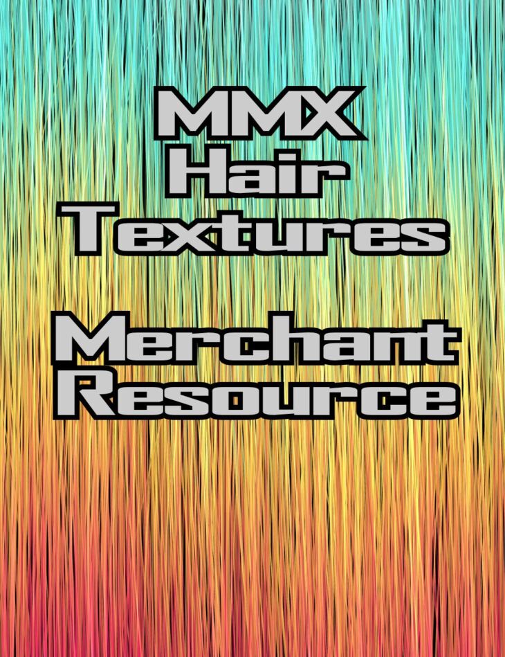 MMX Hair Textures – Merchant Resource_DAZ3D下载站