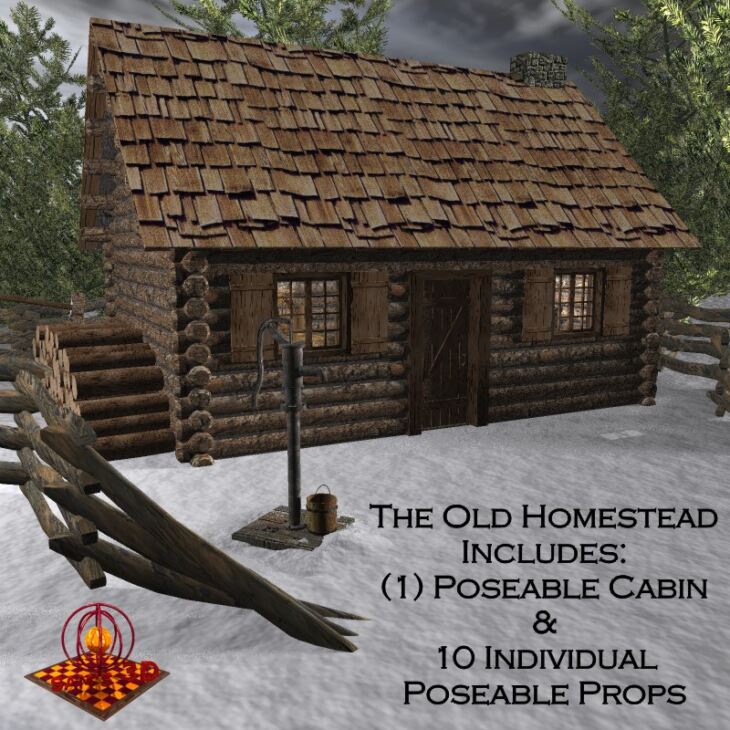 Old Homestead_DAZ3DDL