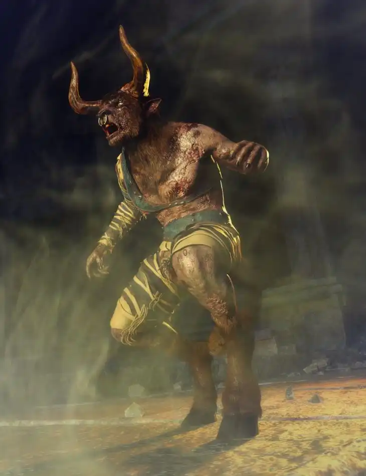 SBibb Bullish Behavior for Classical Minotaur for Genesis 8 and 8.1 Male_DAZ3DDL