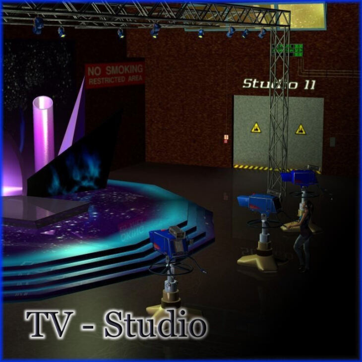 TV Studio_DAZ3DDL