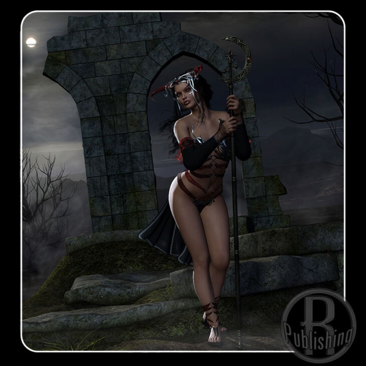 The Dark Mistress Outfit V4,A4,G4,S4_DAZ3D下载站