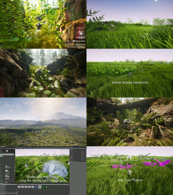 UIPF – Unified Interactive Physical Foliage_DAZ3DDL