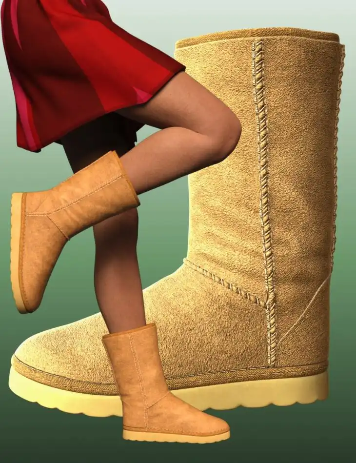 Winter Boots for Genesis 8 Female(s)_DAZ3DDL