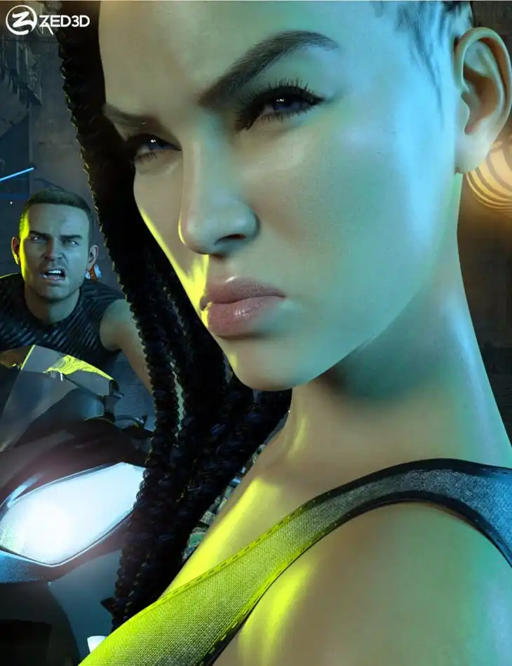 Z Action Ready Mix and Match Expressions for Genesis 8.1_DAZ3DDL