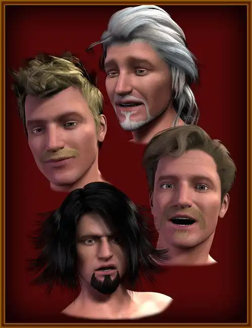 Beard for Michael 4_DAZ3DDL