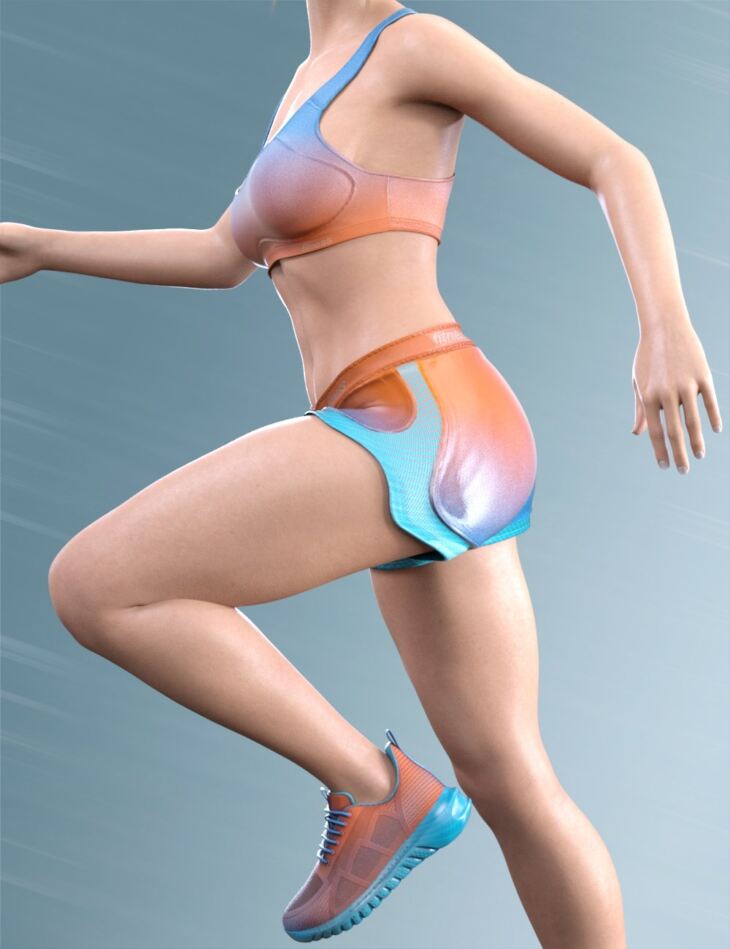 COG Sports Outfit Texture Pack_DAZ3D下载站