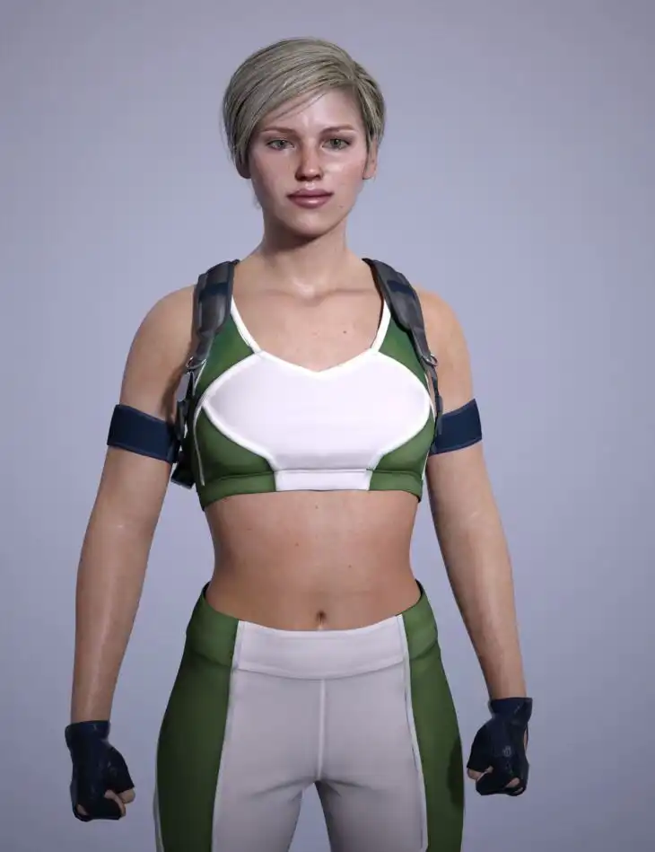Cassie Cage | Mortal Kombat 11_DAZ3D下载站