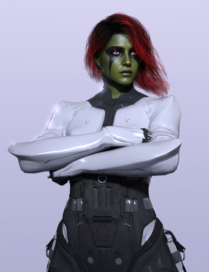 Gamora | Marvel’s Guardians of the Galaxy_DAZ3D下载站