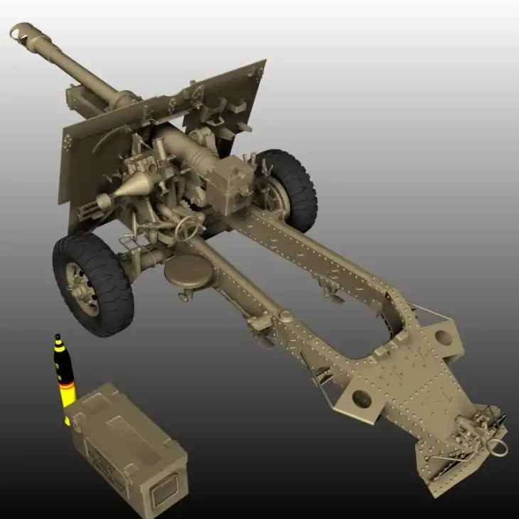 HOWITZER 25 PDR BUNDLE (for Poser)_DAZ3DDL