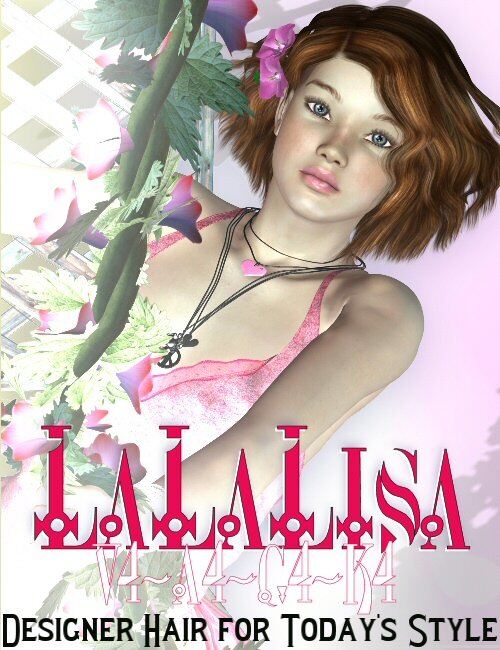 LaLaLisa Hair_DAZ3D下载站