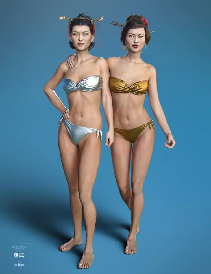 Mei Lin 7 for Mei Lin 8_DAZ3D下载站