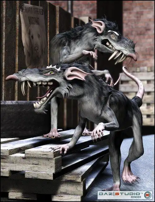 Monster Rat_DAZ3DDL