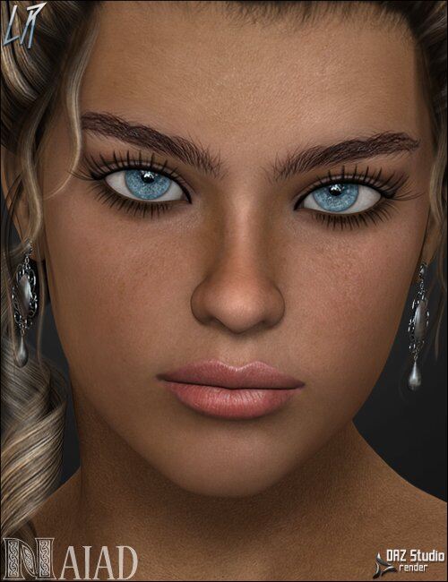 Naiad V4_DAZ3D下载站