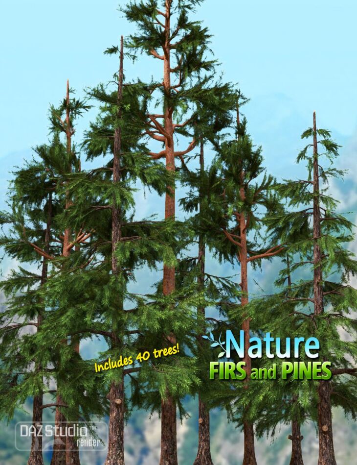 Nature – Firs and Pines_DAZ3DDL