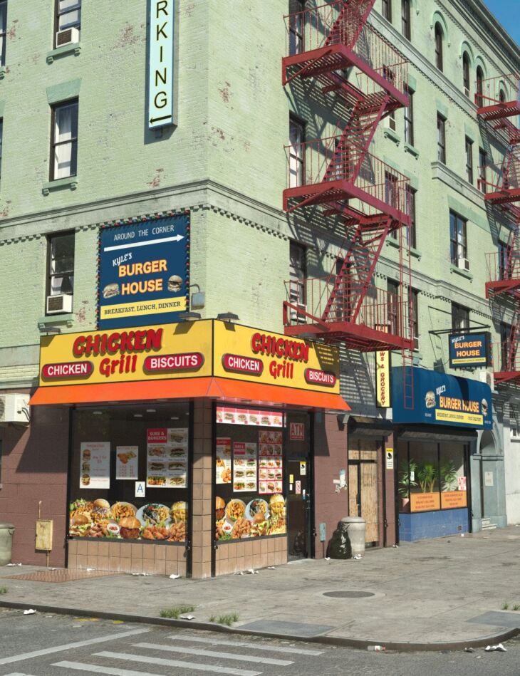 New York Fast Food Joint_DAZ3DDL
