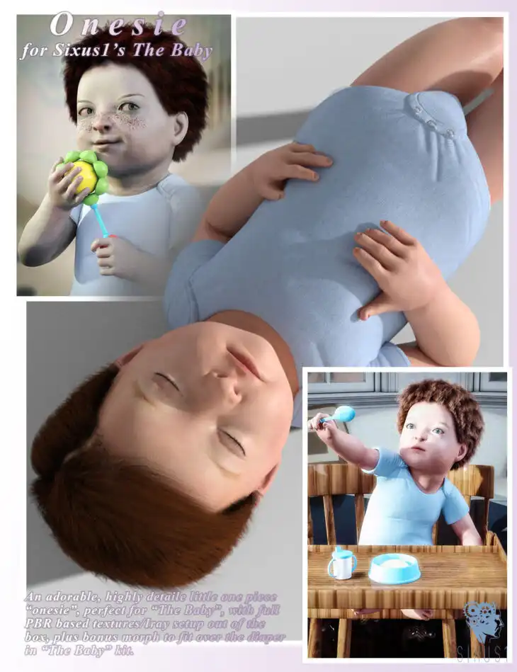Onesie for Sixus1’s The Baby_DAZ3DDL
