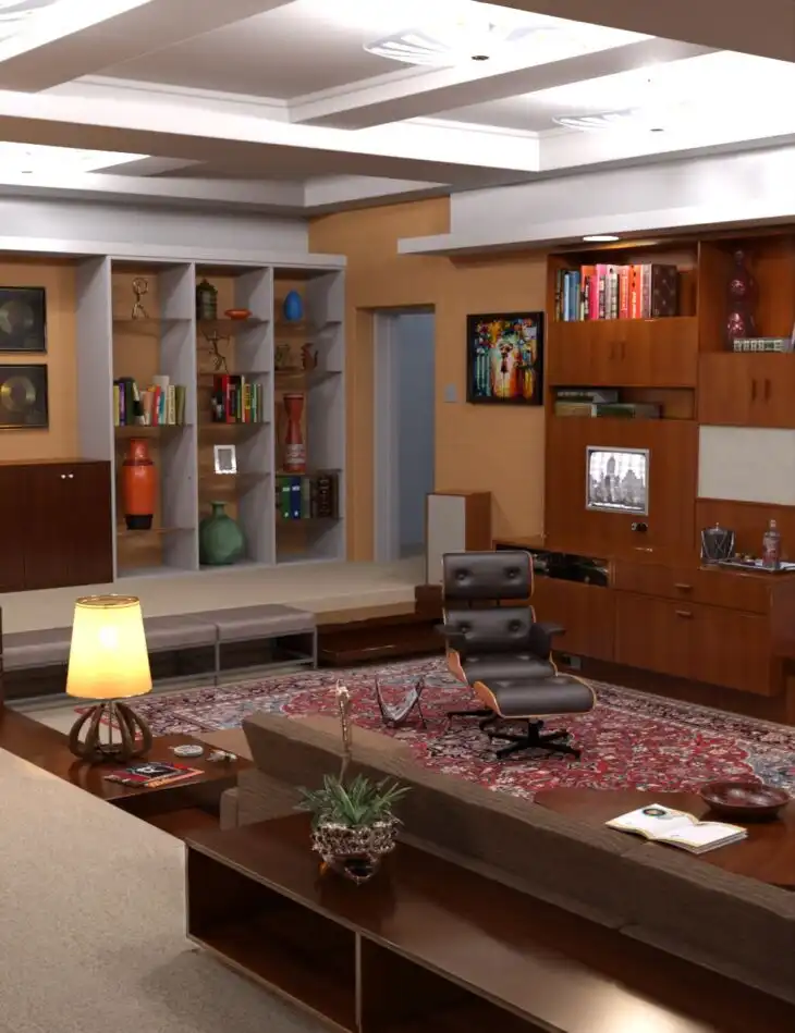 Retro Apartment_DAZ3DDL