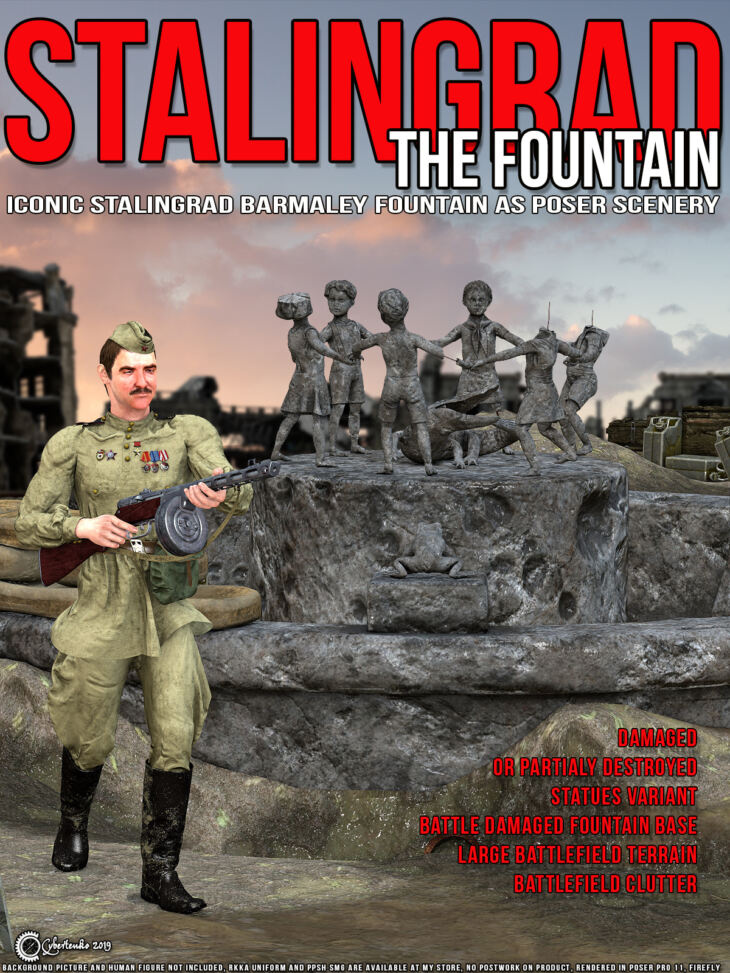 Stalingrad – The Fountain_DAZ3D下载站