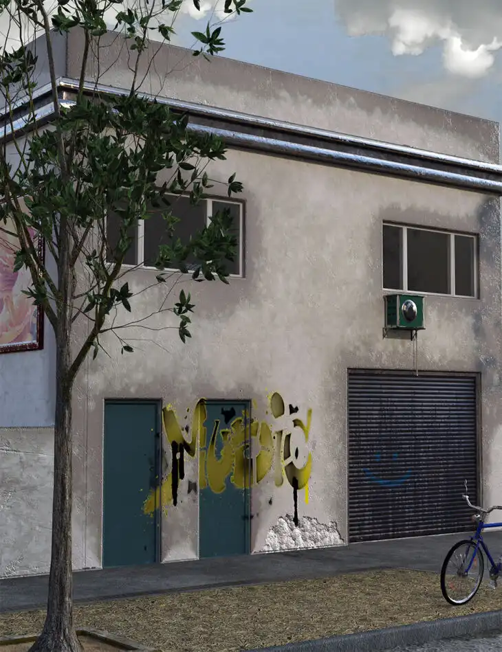 Street Vignette_DAZ3D下载站