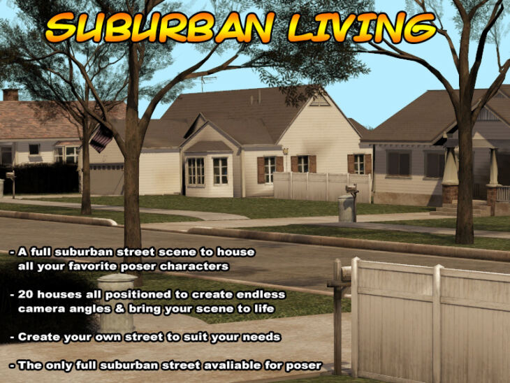 Suburban Living_DAZ3DDL
