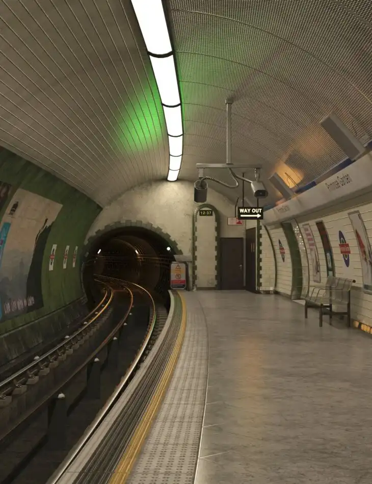 The Tube Station_DAZ3DDL