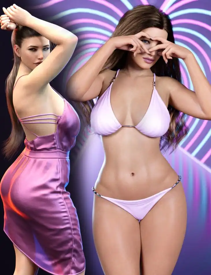 Z Curvy Beauty Shape and Pose Mega Set_DAZ3DDL