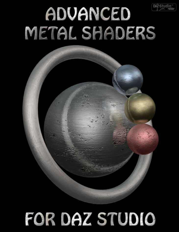 Advanced Metal Shaders_DAZ3D下载站