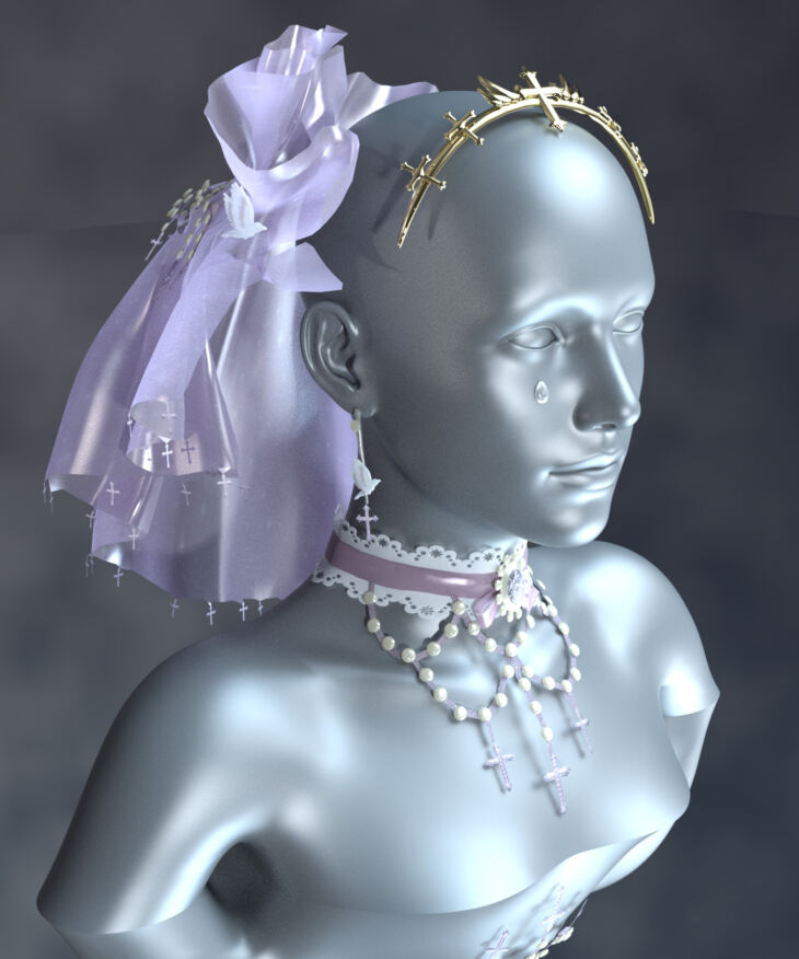 Aria Mist Accessories for Genesis 8 Female_DAZ3D下载站