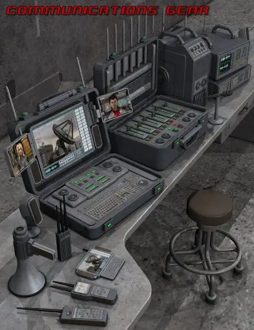 Communications Gear_DAZ3DDL