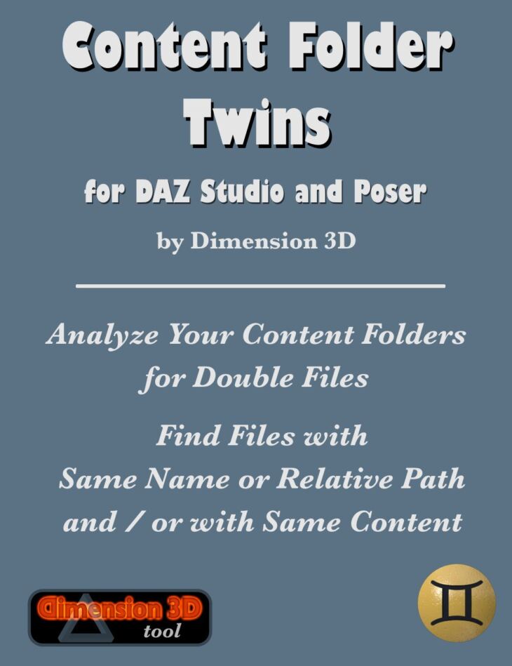 Content Folder Twins_DAZ3D下载站