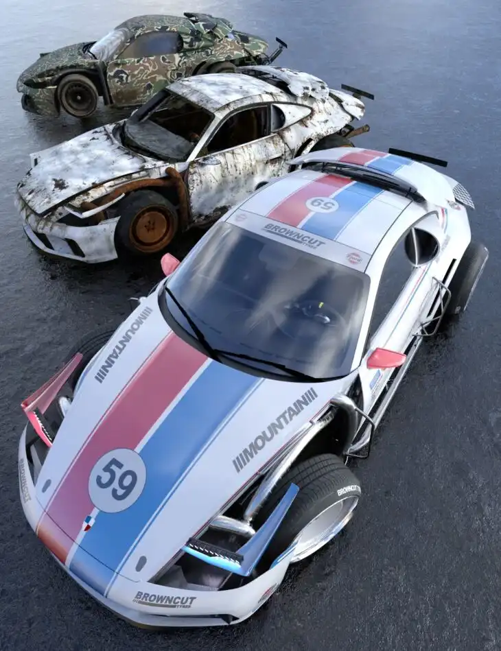Cyber Liveries_DAZ3D下载站