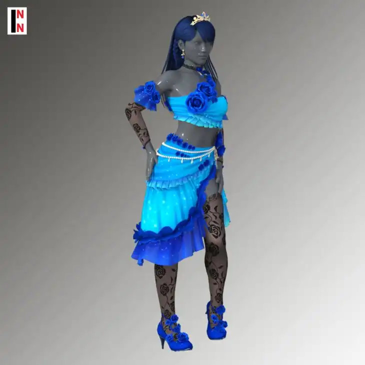 DOA Rosen Outfit For Genesis 8 Female_DAZ3DDL