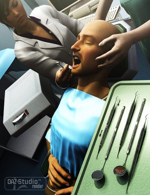 Dental Tools_DAZ3D下载站