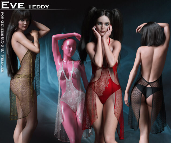 Eve Teddy for G8 and G8.1 Females_DAZ3D下载站