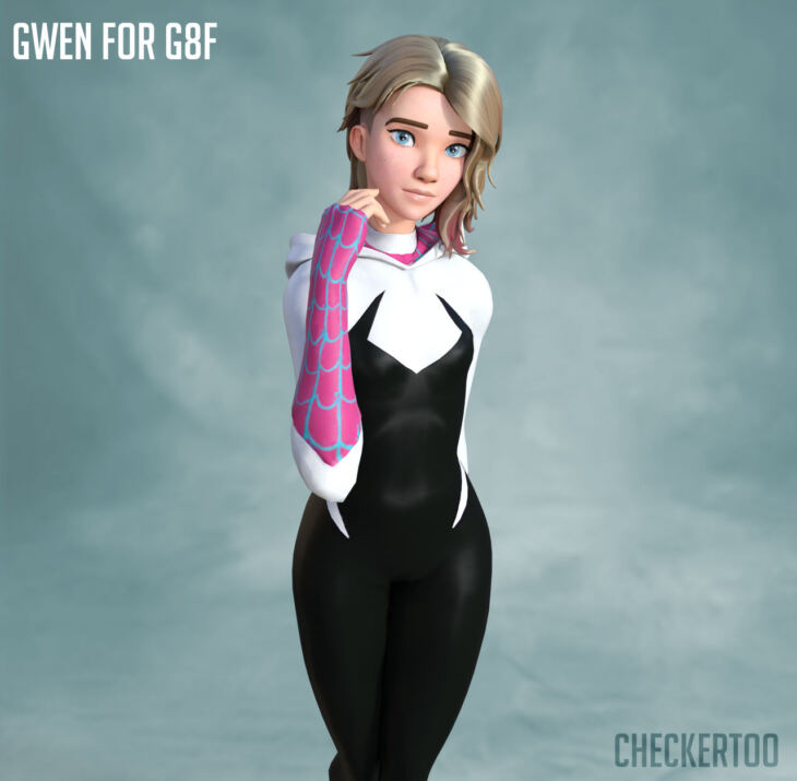 Gwen For G8F_DAZ3D下载站