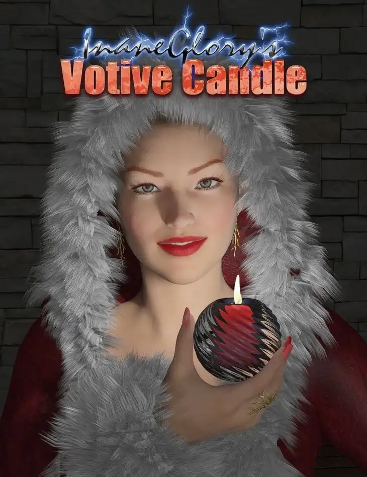 InaneGlory’s Votive Candle_DAZ3DDL