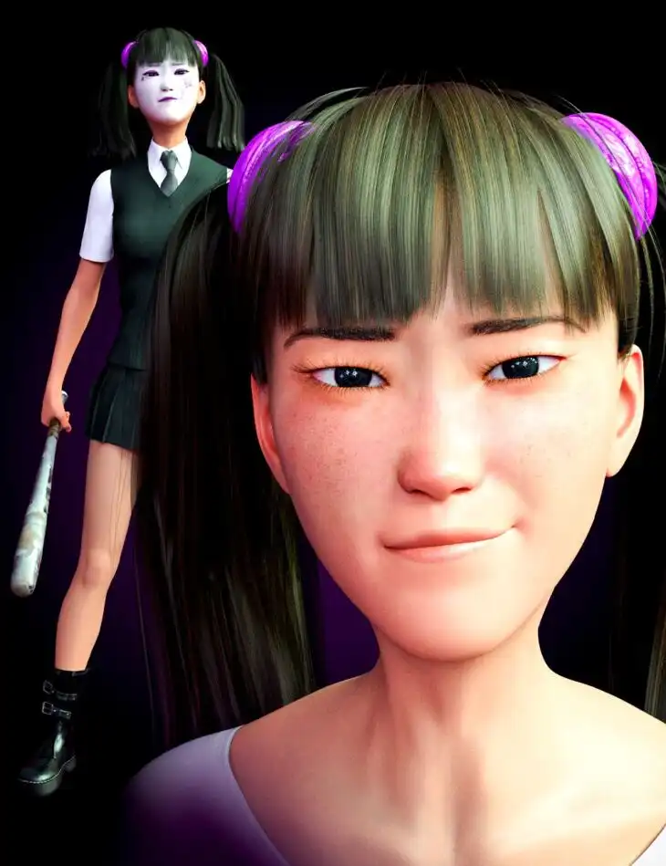 M3D Kira for Genesis 8.1 Female_DAZ3D下载站