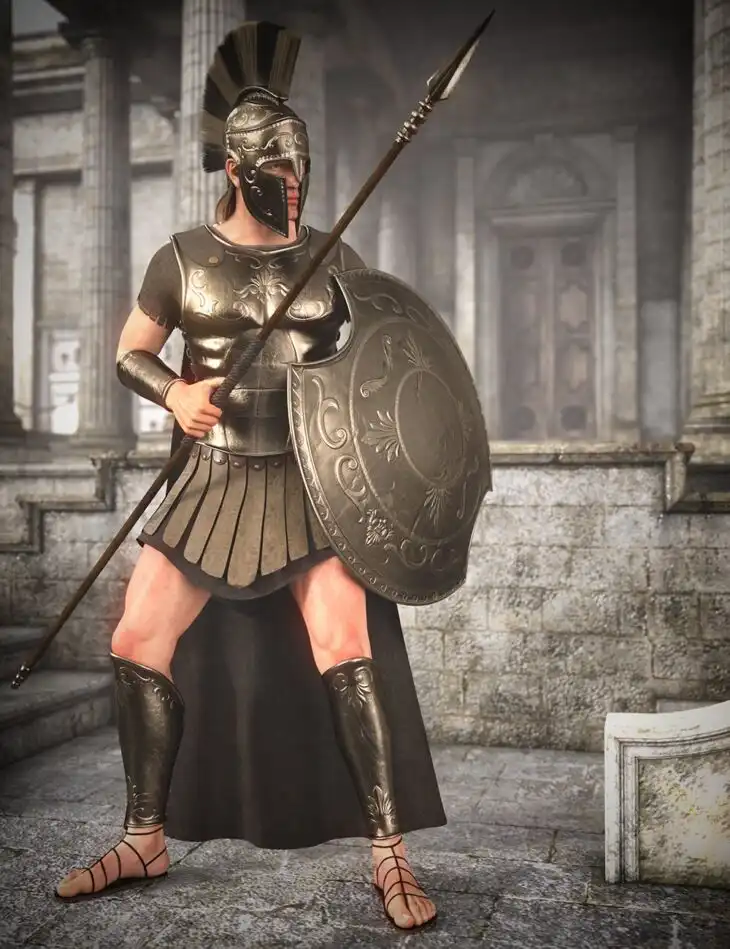 MD dForce Myrmidons Armor for Genesis 8 and 8.1 Males_DAZ3DDL