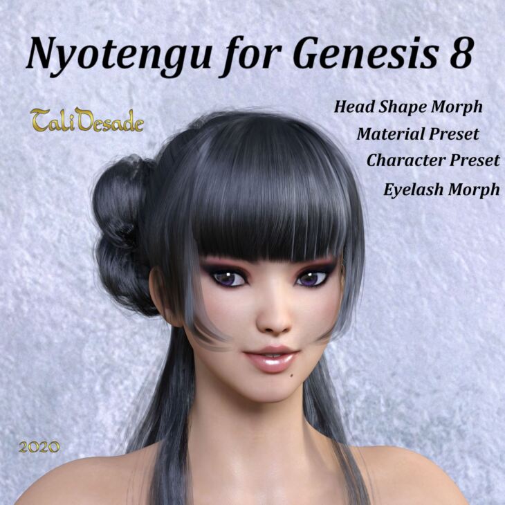 Nyotengu for Daz Genesis 8_DAZ3D下载站