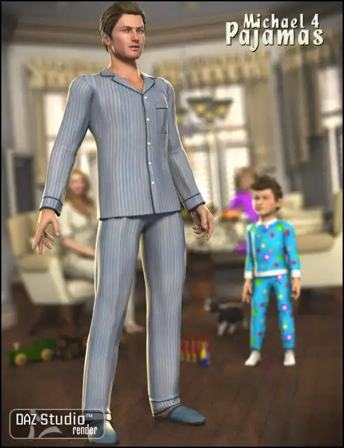 Pajamas for M4_DAZ3DDL