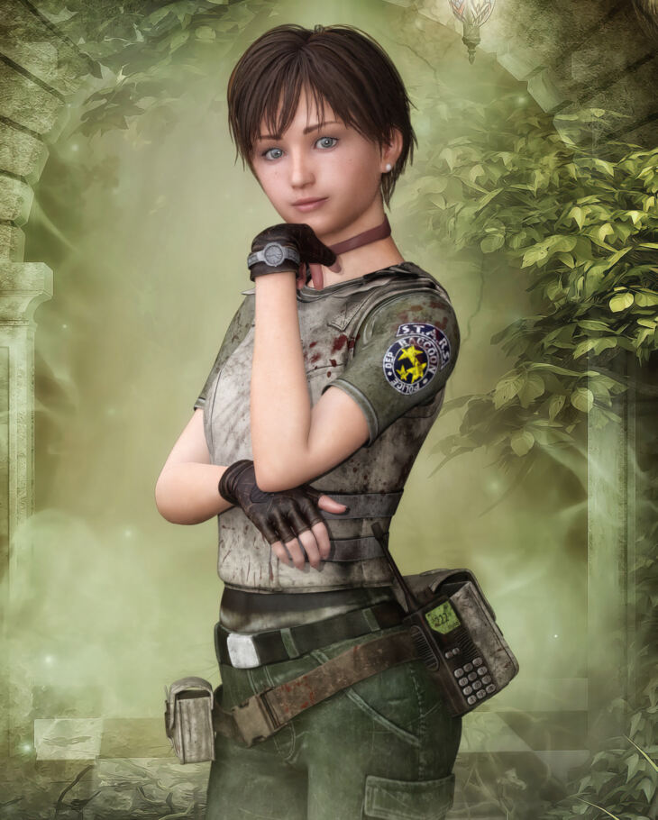 Rebecca Chambers for G8F and G8.1F_DAZ3D下载站