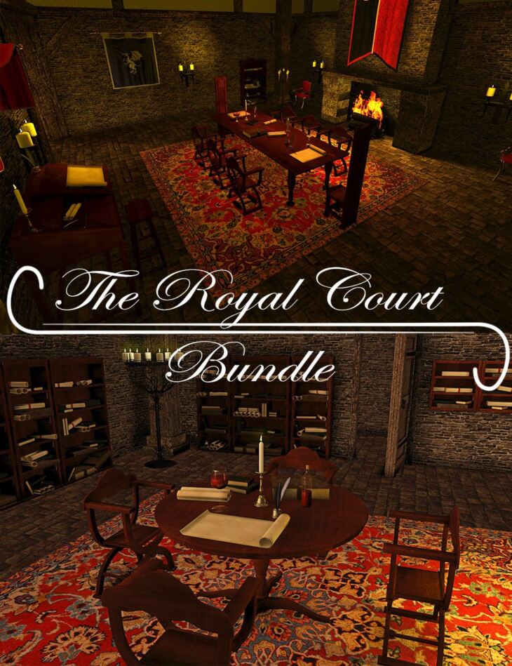 Royal Court Bundle_DAZ3D下载站