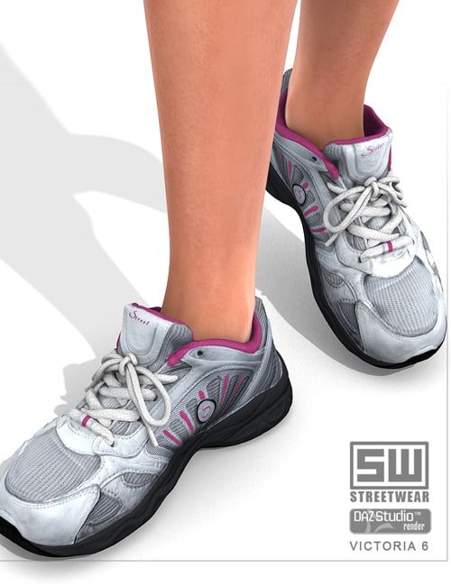 StreetWear: Sneakers For V6_DAZ3D下载站
