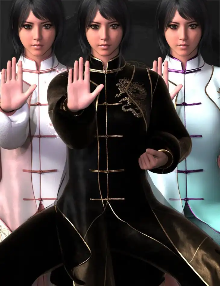 The Way of Chi Bundle_DAZ3D下载站