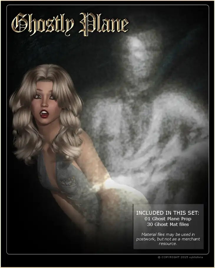 VYK_Ghostly Plane_DAZ3D下载站