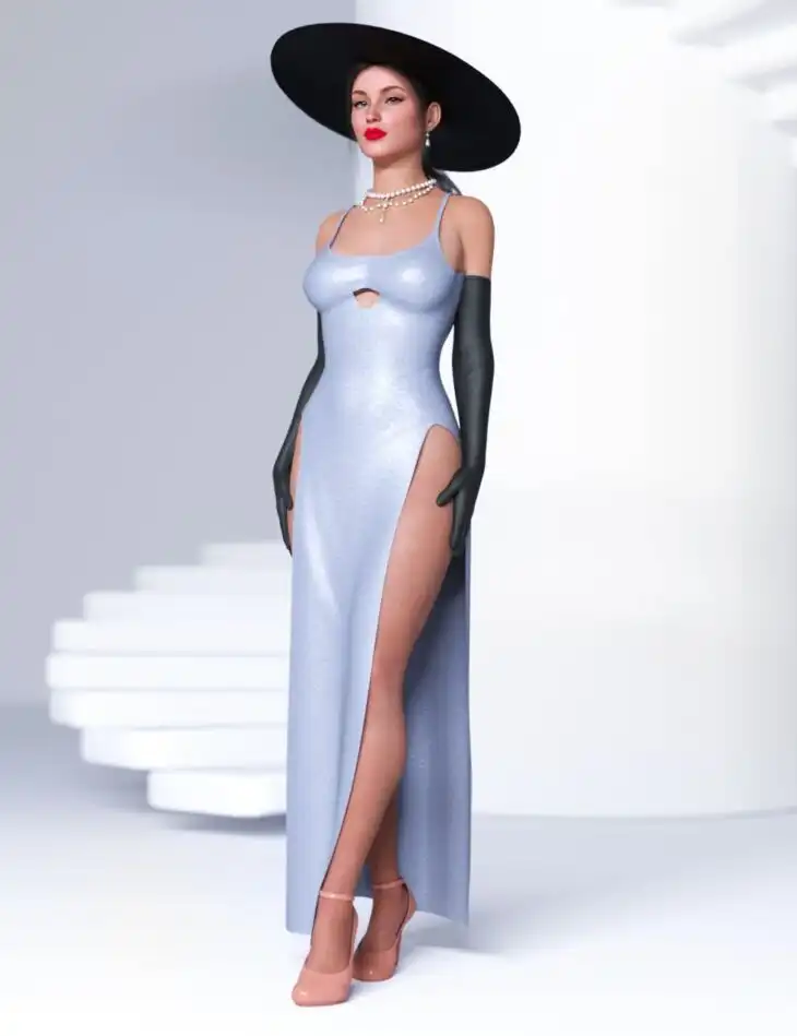 dForce Glam Spy Outfit for Genesis 8 and 8.1 Females_DAZ3DDL