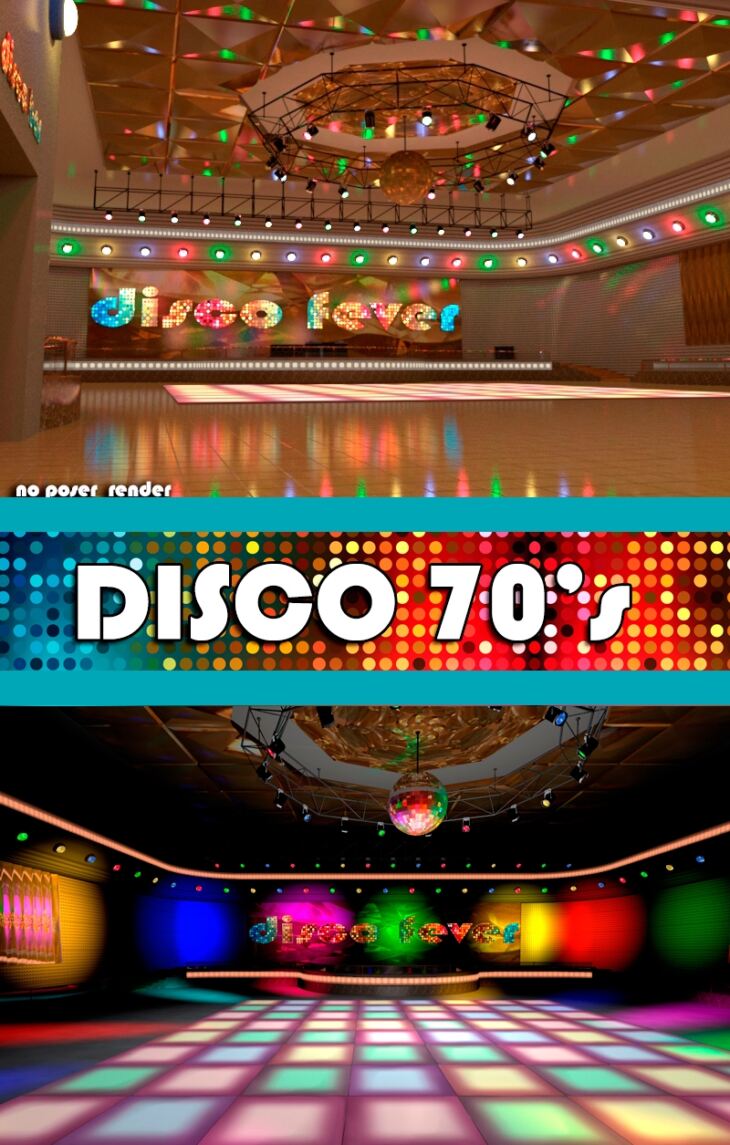 AJ Disco 70’s_DAZ3D下载站