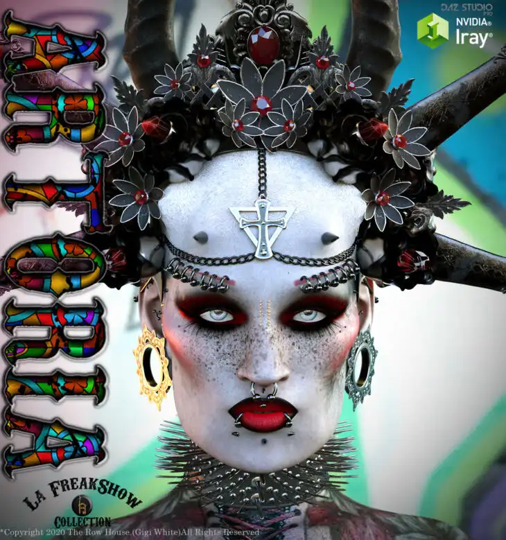 ARTORIA La Freak Headdress – DAZ_DAZ3DDL
